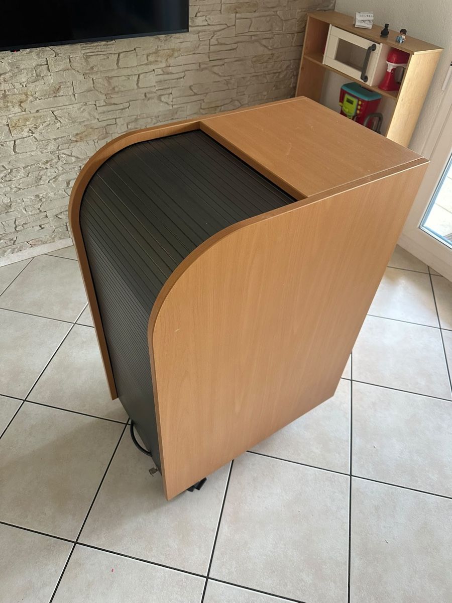 Korpus: Rollcontainer Holz Nachbildung Rollen Schloss Bucheoptik – Gebraucht aus Sisseln AG von kos_7269 6
