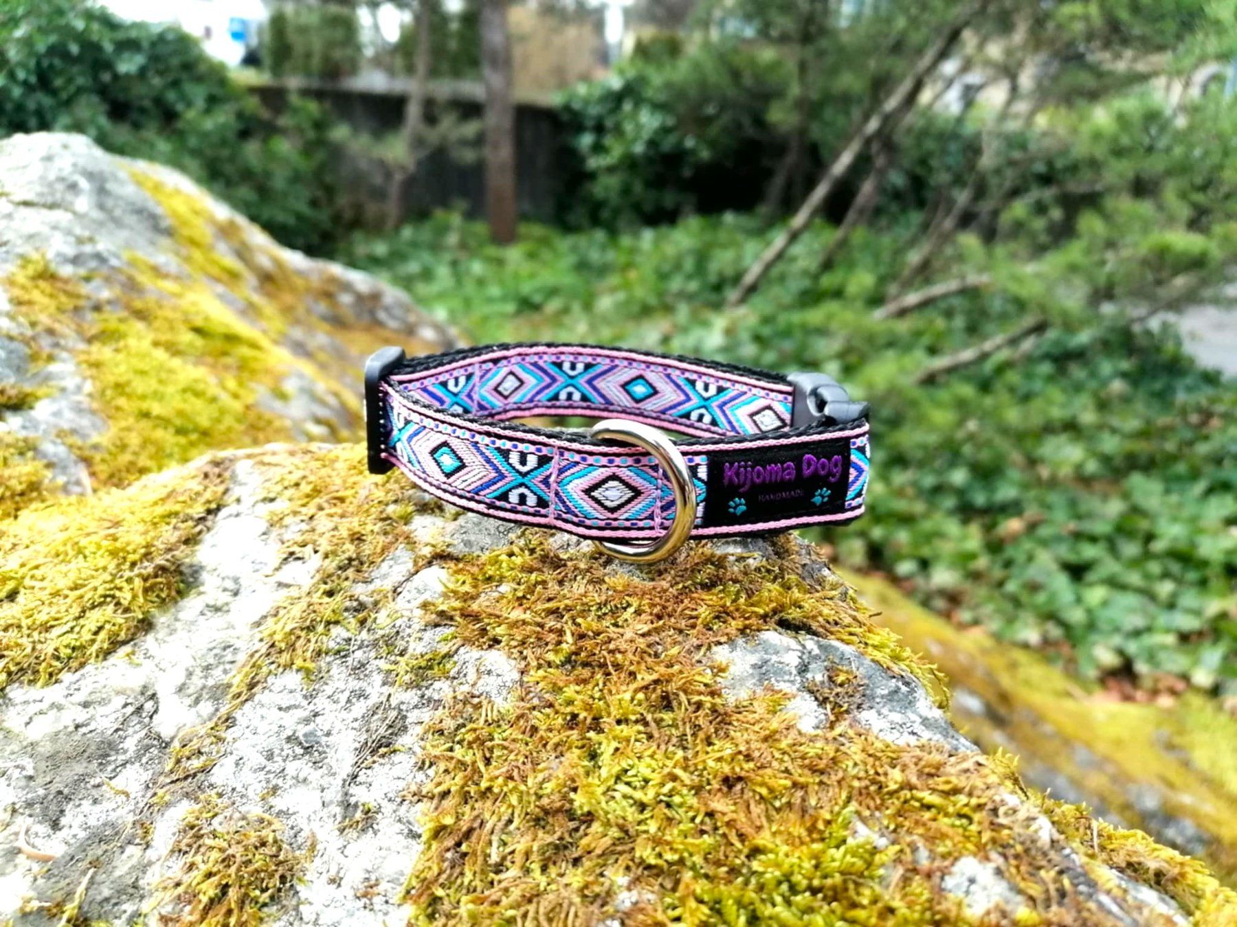 Guinzagli & Collari: Hundehalsband 2cm "Cindy" handgemacht – Nuovo e nell'imballaggio originale da Grenchen venduto da KijomaDog 2