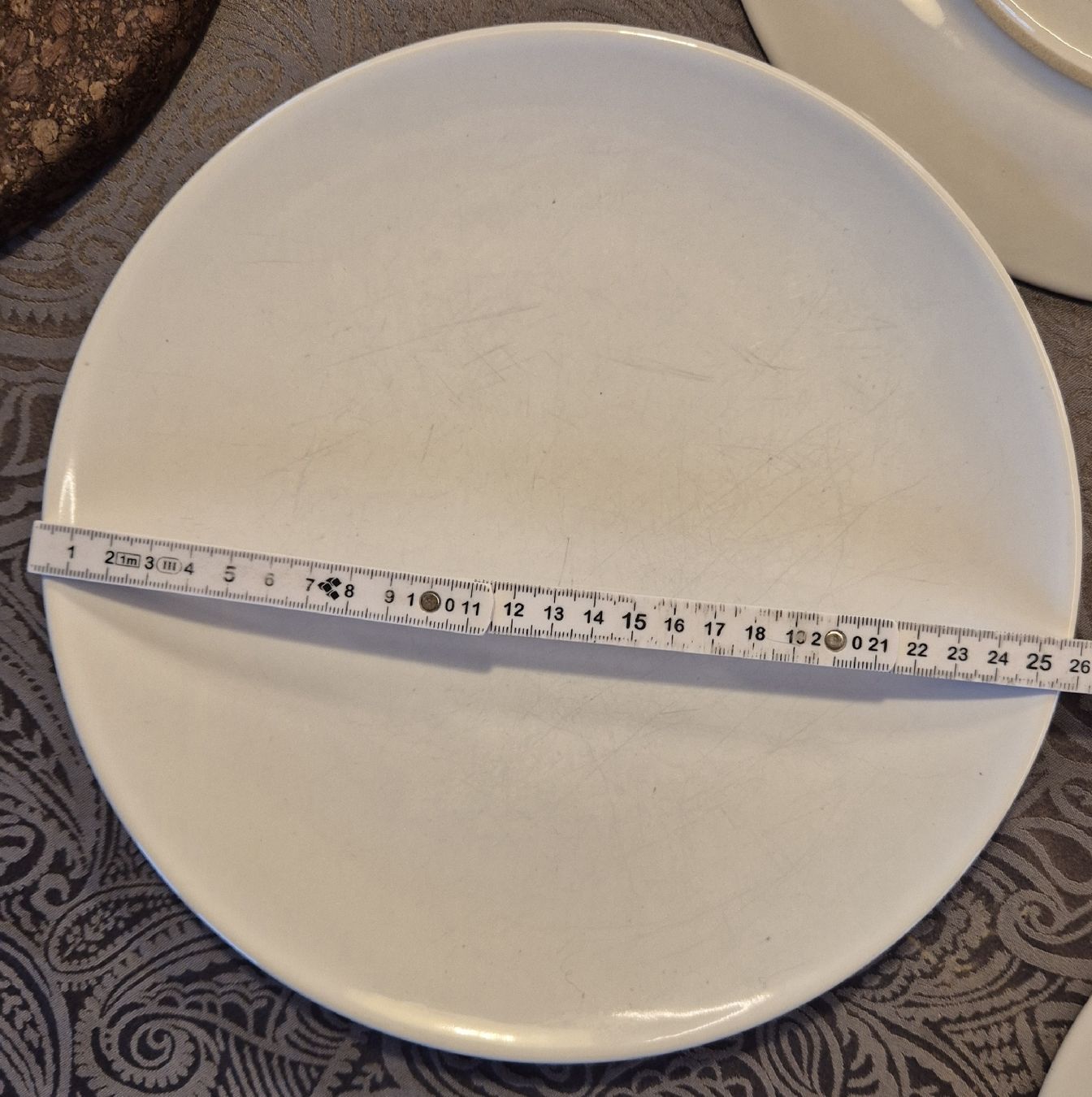 Ikea Teller: Ikea Teller Set, 4 Stück, Weiss, Durchmesser 26 cm, – Gebraucht aus Halten von GiMu.84 2