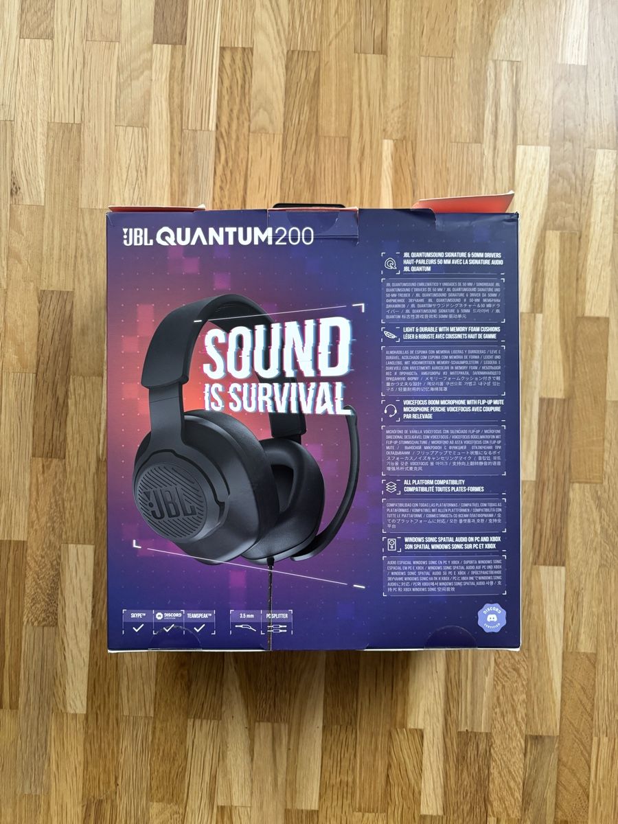 JBL Cuffie: Casque Gaming - JBL Quantum 200 – Nuovo (secondo la descrizione) da Bière venduto da Ariannael 1