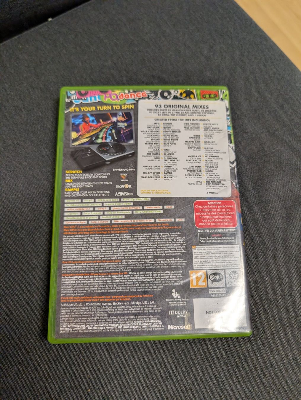 Giochi: DJ hero Microsoft Xbox 360 – Usato da Giubiasco venduto da Ticinerd 1