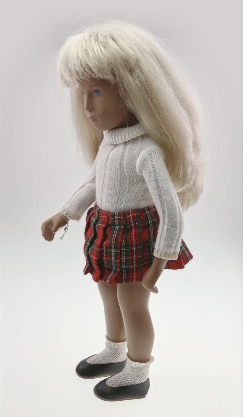 Sasha Morgenthaler Puppen: 109 - 4 Sasha Blonde Kilt mit silber Blombe – Gebraucht aus Schmitten FR von Rimonimus 5