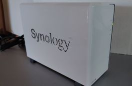 NAS Server Synology DS213 gebraucht weiss funktionsfähig