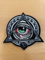 Mayan Geomethric All-Seeing Eye Patch  Sticker Aufnäher 603