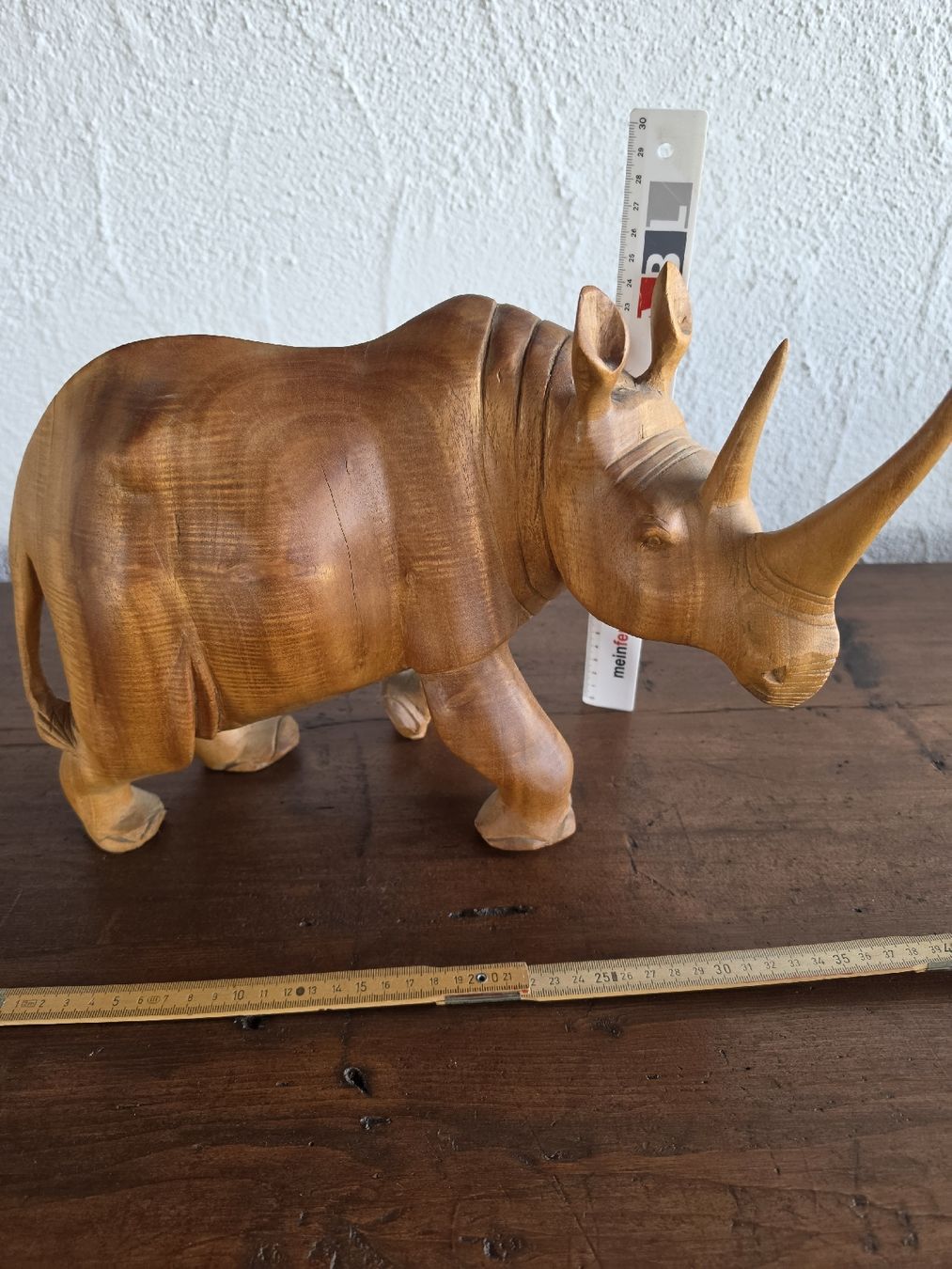 Statuette: Holz Nashorn – Usato da Emmen venduto da Sandygasser74 1