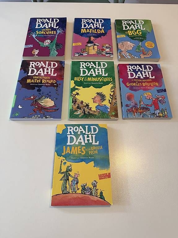 Libri: Roald Dahl  Collection 7 livres – Usato da Bernex venduto da dedonno99