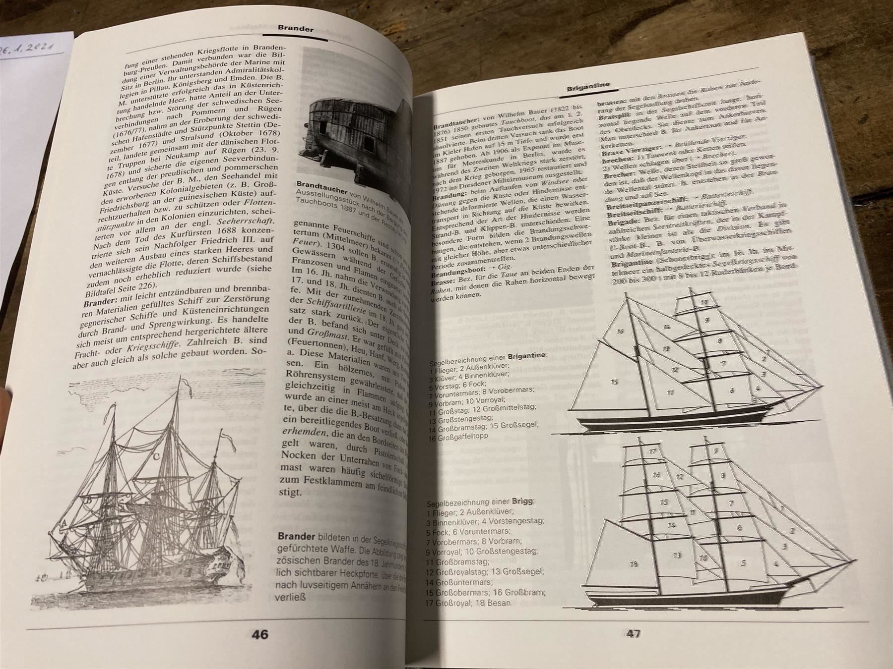 Libri: Marine Enzyklopädie Schiffe Boote – Usato da Bern venduto da Jwpm66 6