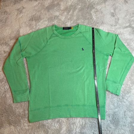Polo Ralph Lauren Sweatshirt Grün Vintage Look M