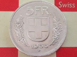 5 Franken 1966 -vz