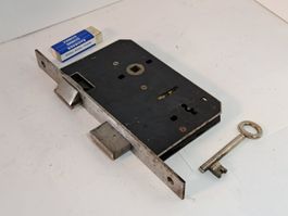 1 Einsteckschloss mit Schlüssel, DM7cm, Din LS (LOT293#TBS1)