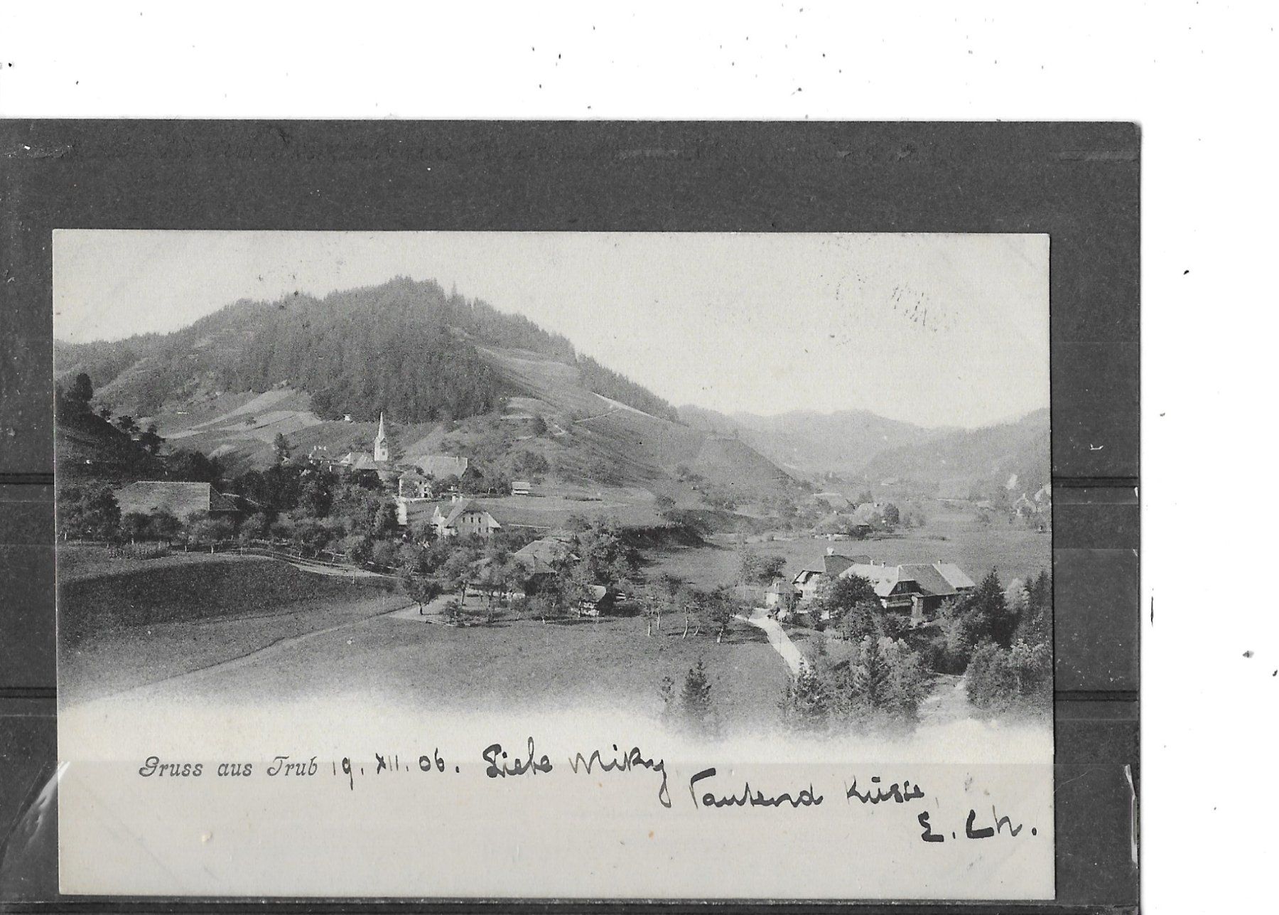 Cartes postales: BE Gruss aus Trub 1906 – D'occasion à Schocherswil par Wilare