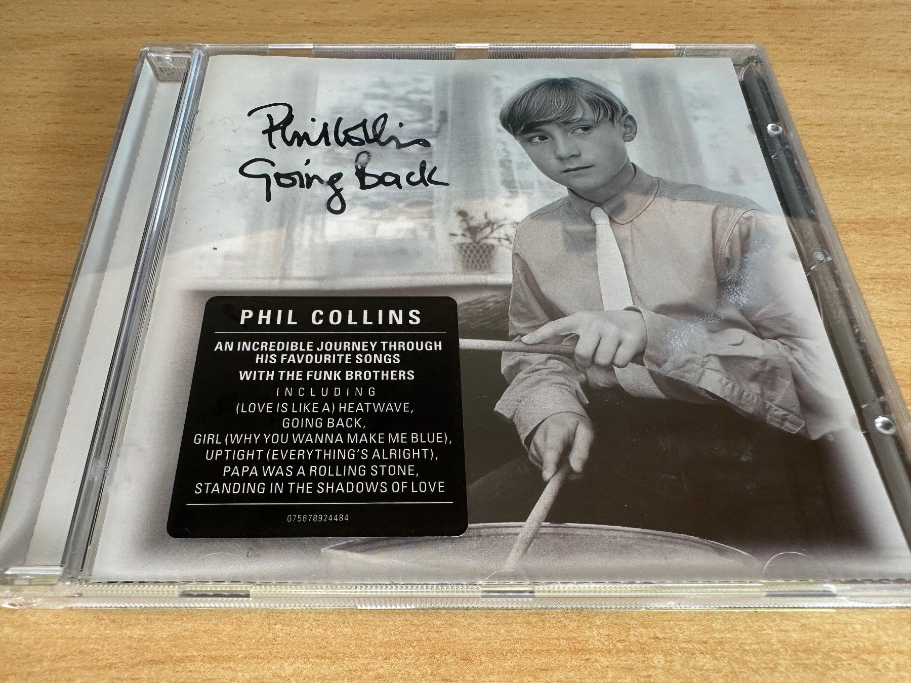 CD: Phil Collins – Going Back – Usato da Rikon im Tösstal venduto da Alpenmutz