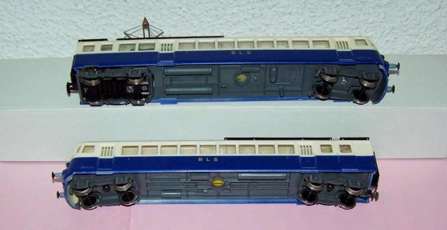 Kleinbahn Modellini di ferrovie: Kleinbahn H0: BLS Doppel-Triebwagen ABFe, DC, super Zustand – Nuovo (secondo la descrizione) da Brüttisellen venduto da Rentner44zh 6