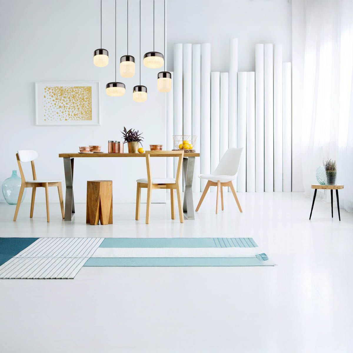 Lampadari & plafoniere: LED Pendelleuchte, Graphit, 80 cm Ø – Nuovo (secondo la descrizione) da Kreuzlingen venduto da Smart-Light 1