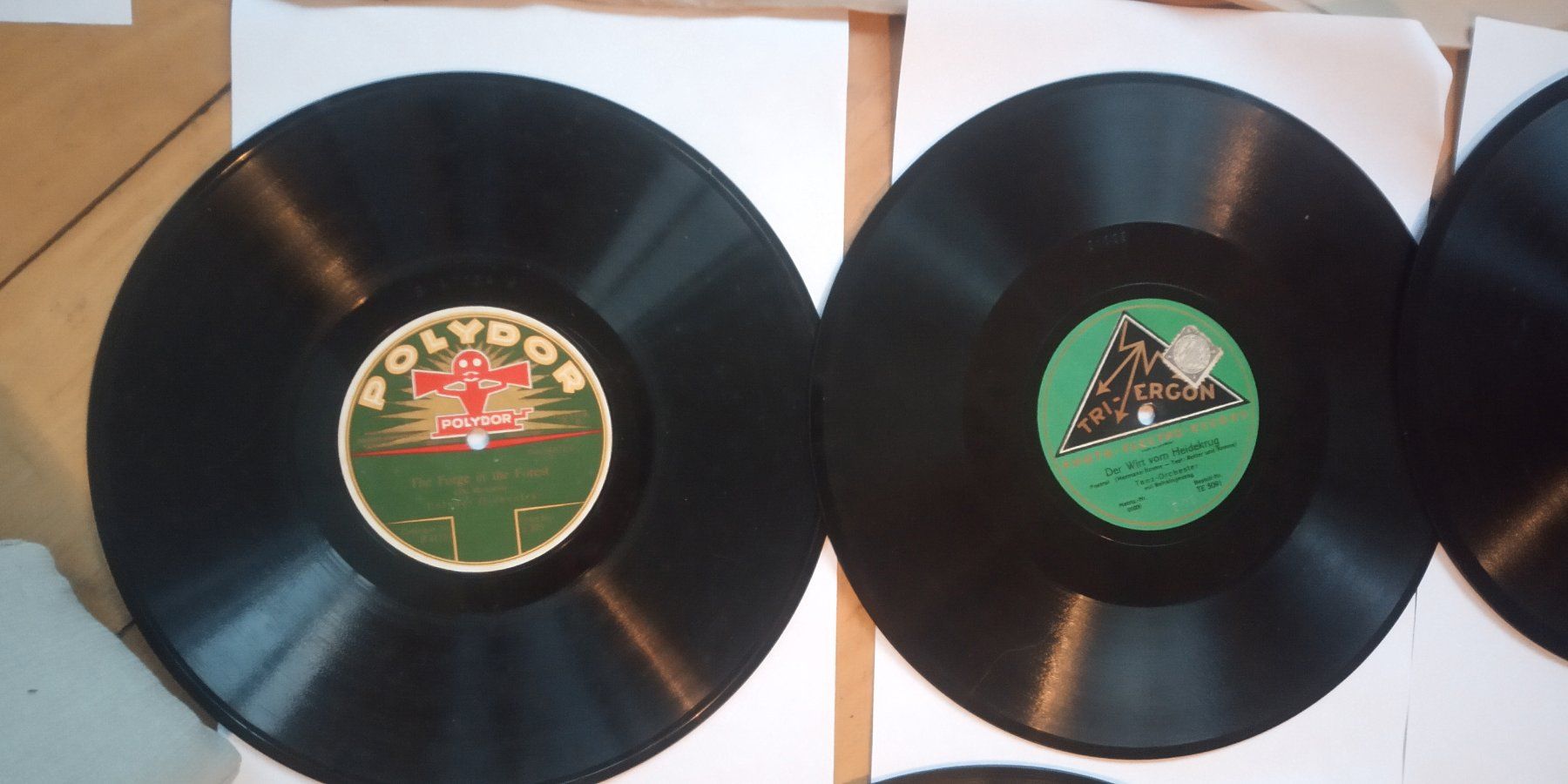 Dischi in vinile: Plattensammlung Schellack Platten antike Schellackplatten – Usato da st.gallen venduto da Strubili 9