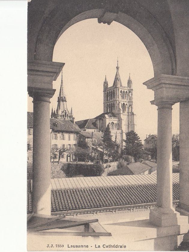 Cartoline postali: Lausanne 1908 – Usato da Bürglen TG venduto da StampGraf