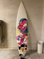 6'8 Zimbali Surfboard mit Tasche