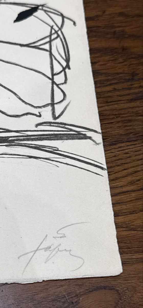 Grafiken & Lithographien: Antoni Tàpies Lithograph hand signed – Neu (gemäss Beschreibung) aus Zürich von Vera_Ma 1