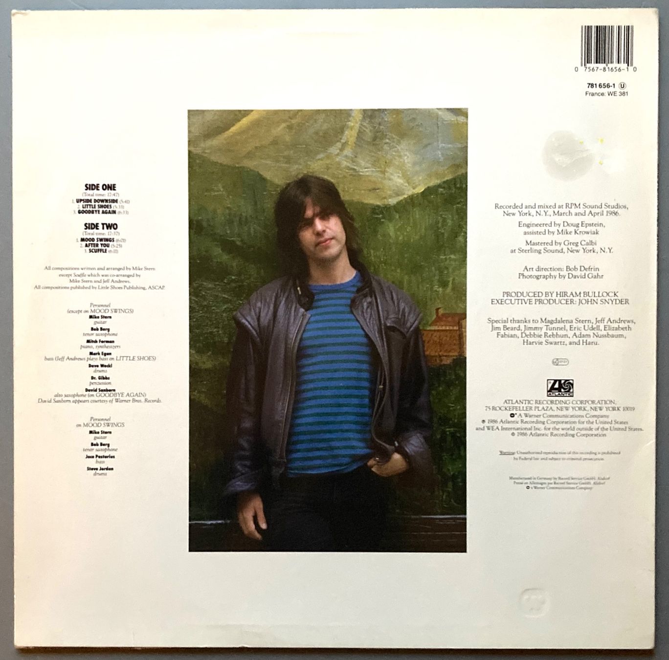 Dischi in vinile: MIKE STERN - UPSIDE DOWNSIDE – Usato da Poliez-Pittet venduto da Newtown-Records 1