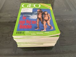 GEO Magazin Konvolut 1995 guter Zustand