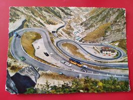Carte postale Schöllenenstrasse Goschenen Andermatt vintage