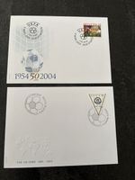 Ersttagsbrief Schweiz 2004  UEFA FIFA rare - Come nuove!
