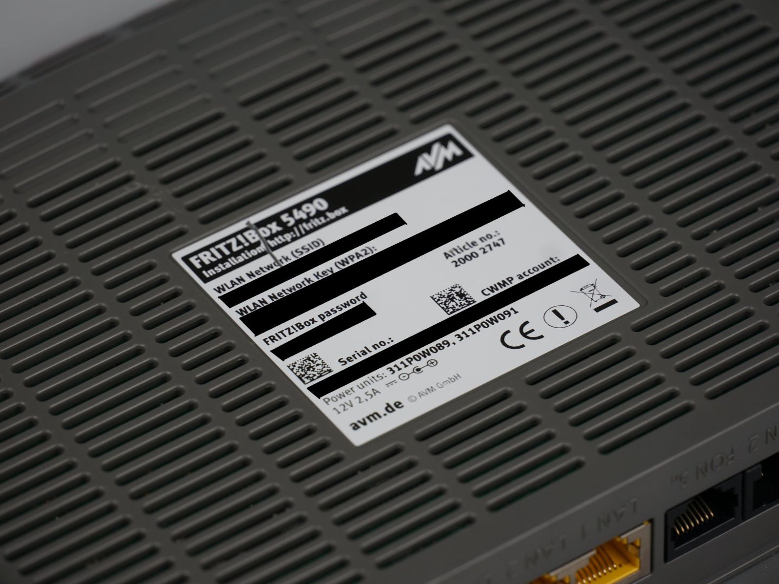 Fritz Modems & Router: FRITZ!Box 5490 (Glasfaser-WLAN-Router) – Gebraucht aus Rüti ZH von Restwert_Rueti_ZH 6