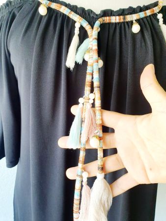 TUNIKA 36 S BLUSE TRÄGER von UNIQ PARIS TOP IM SOMMER