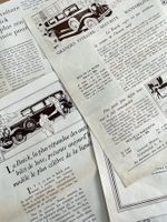 Buick Cars - 4 Alte Werbungen / Anciennes publicités 1929/33