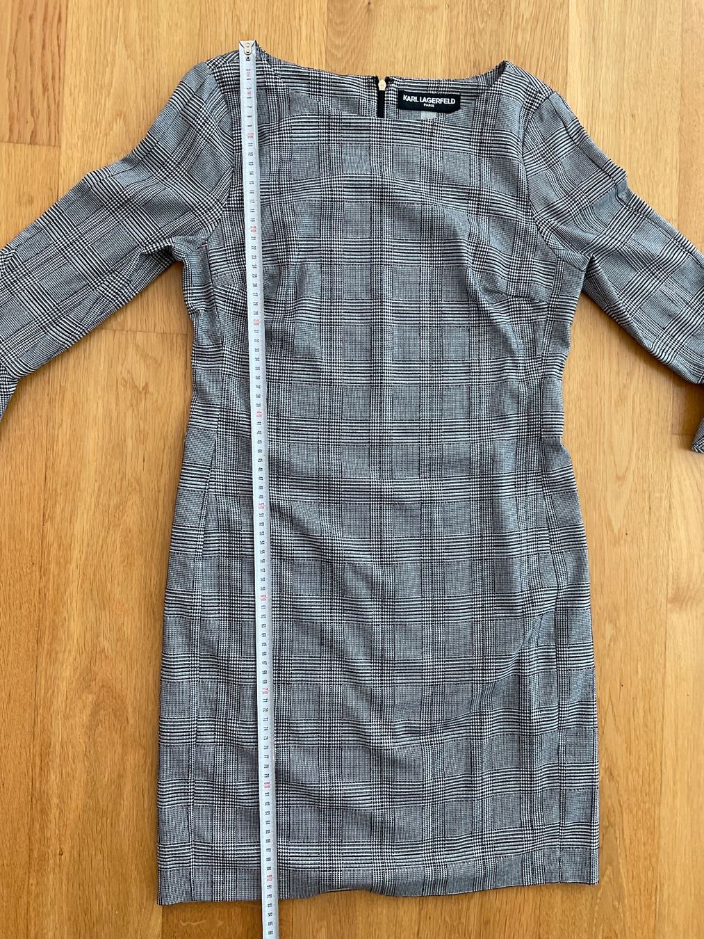 Karl Lagerfeld Vestiti: Karl Lagerfeld Kleid, Karomuster, Gr. 38/40 – Usato da Zufikon venduto da AGLAOPHOTIS 5