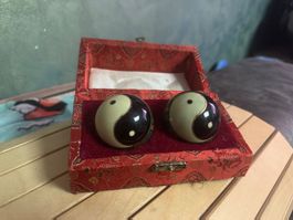 Qigongkugeln Yin Yang, klangkugeln aus den 90er