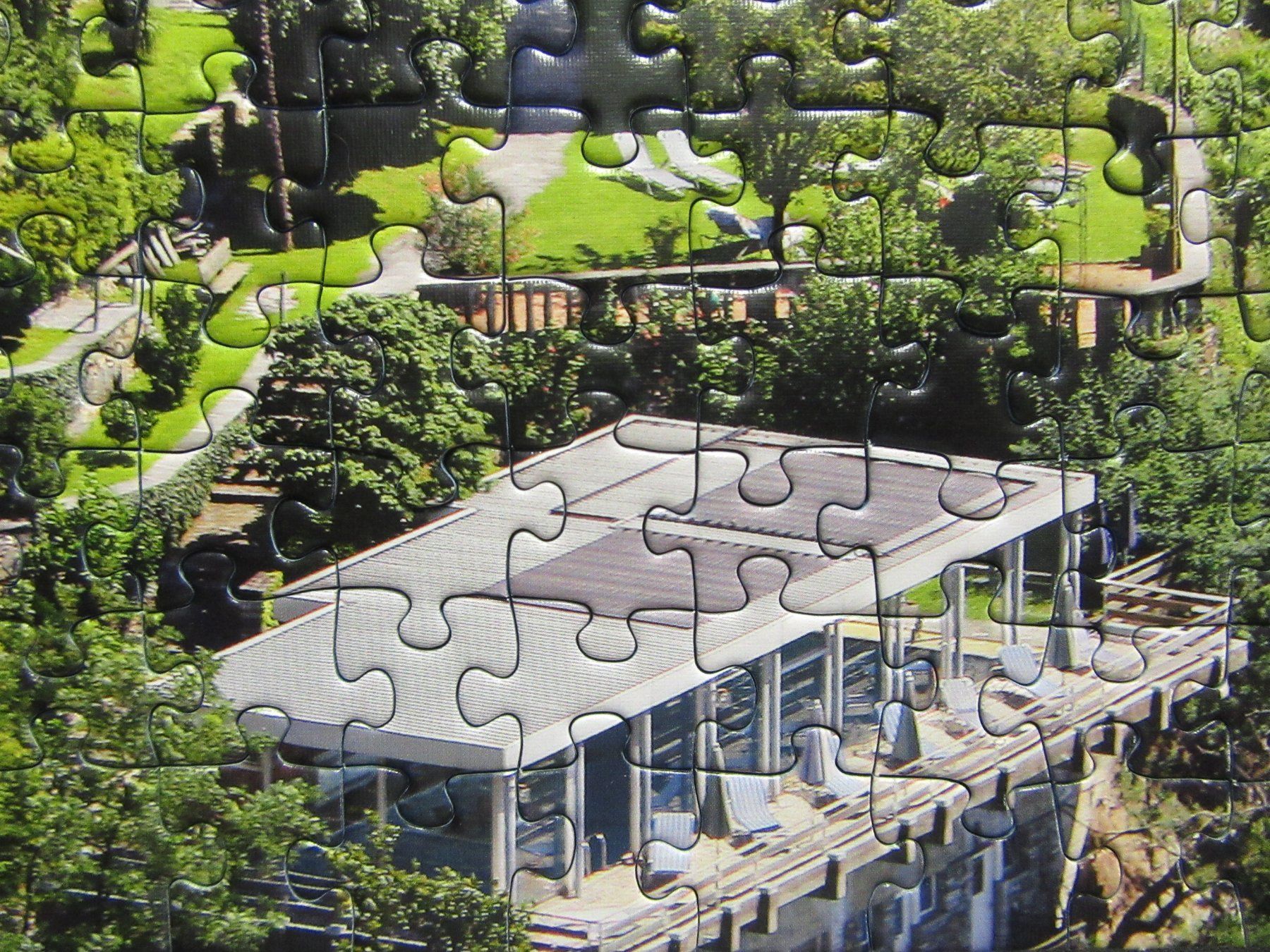 Puzzle: Puzzle - 500 Teile - Hotel Collinetta, Ascona - von 2012 – Usato da Auenstein venduto da Padabimbim 4