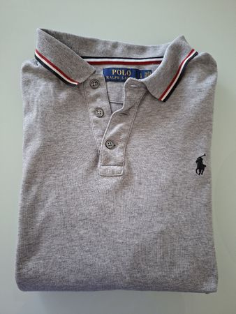 Ralph Lauren polo gris taille L