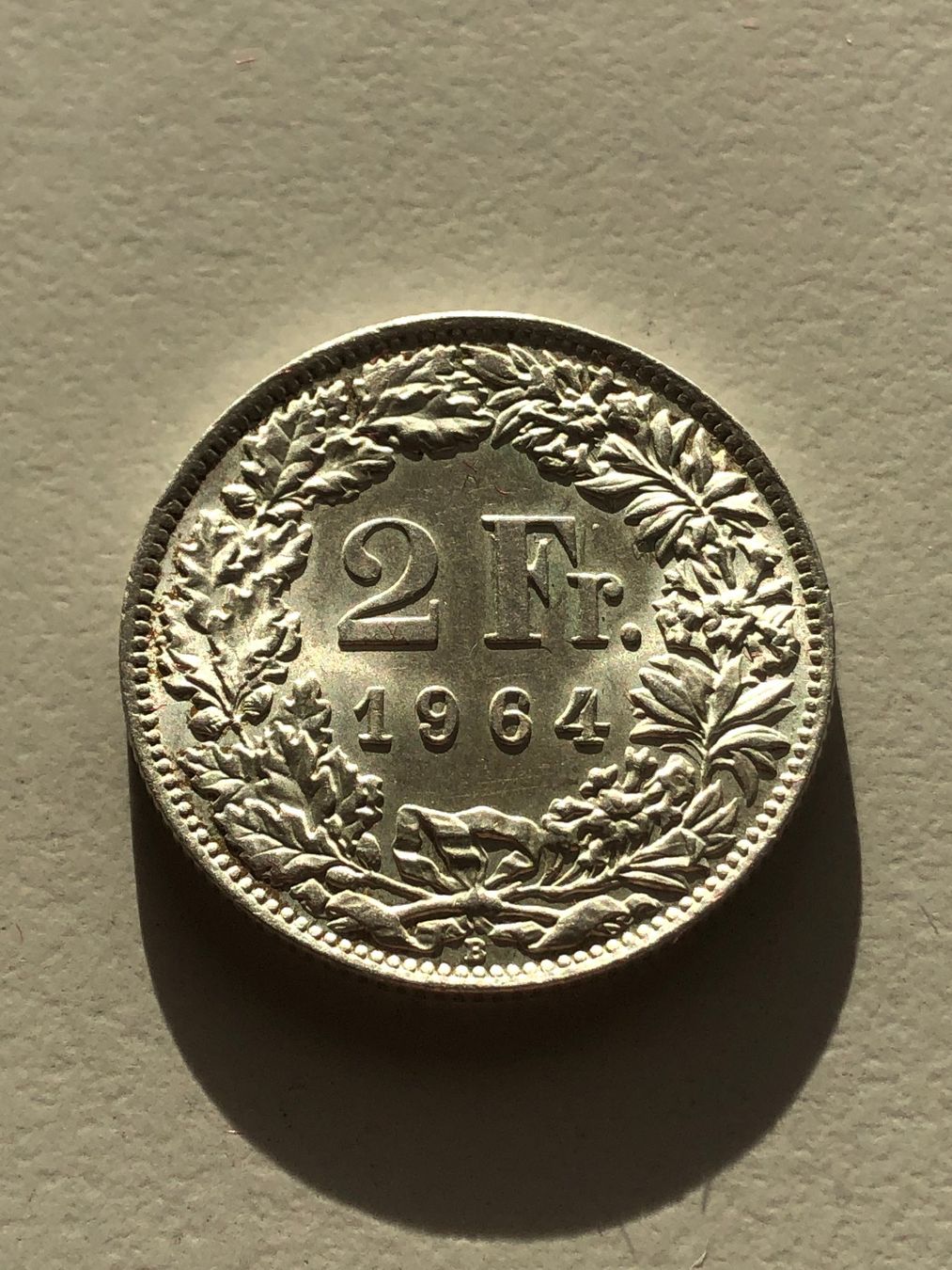 Tutti le monete: 2 Fr. 1964 Top – Usato da Schötz venduto da Odpa