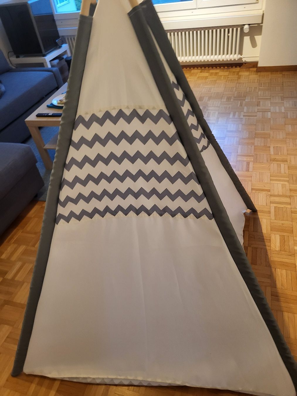 Alri letti & mobili per bambini: Kinderzelt/Tipi Grau/Weiss – Usato da Schaffhausen venduto da jan_pj59 2