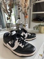 Nike Dunk Low Black White, Top Zustand, Grösse 38