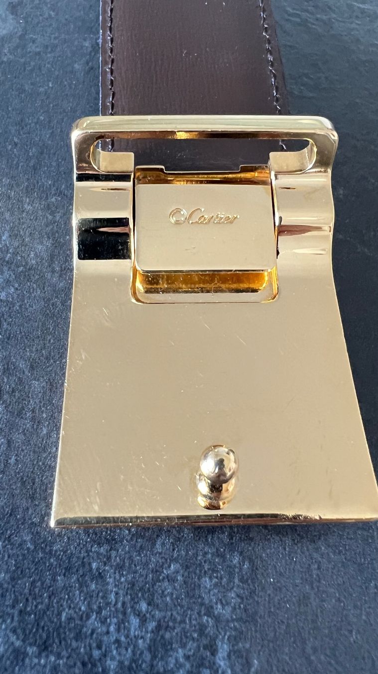 Cartier Gürtel: Cartier ceinture en cuir – Gebraucht aus Nyon von stylevintage79 3