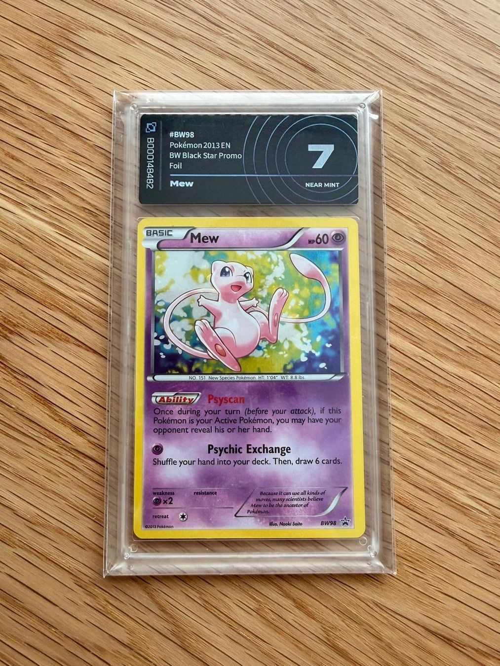 Pokémon Carte collezionabili: Pokémon Mew BW98 Graded 7 PSA – Nuovo (secondo la descrizione) da Niederlenz venduto da joh_6fxx