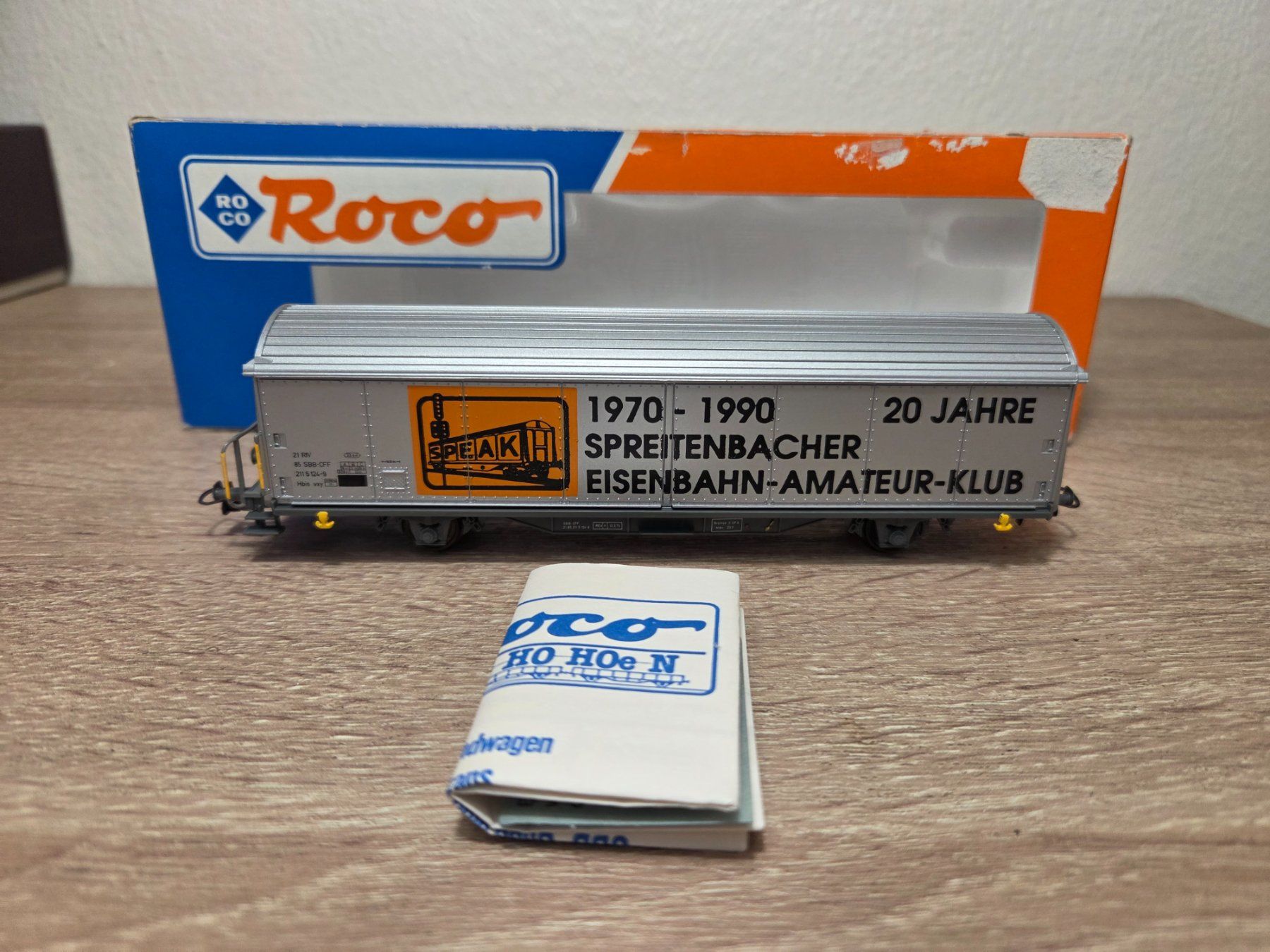 Roco Modelleisenbahnen: Roco 46161 Güterwagen SBB H0 – Gebraucht aus St-Aubin-Sauges von Lo_Go 5