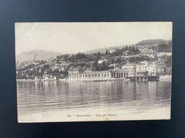 AK NE Neuchâtel / Neuenburg, Vue sur l'Evole