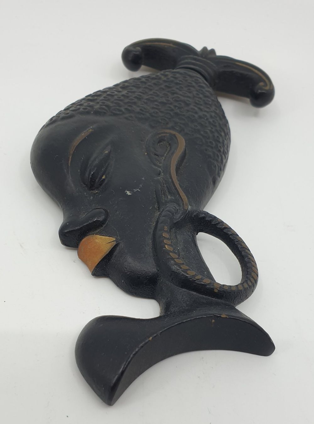 Sculptures & Statues: Mid Century Wandfigur mit Korkenzieher – D'occasion à Emmen par Brockofsky 1