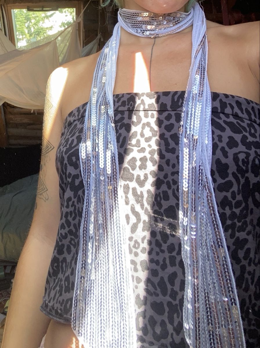 Foulard & Sciarpe: Schal mit Pailletten  – Usato da Rehetobel venduto da Jahbleh 1
