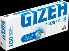 Zigarettenhülsen GIZEH Fresh Cliq, 100 Stück