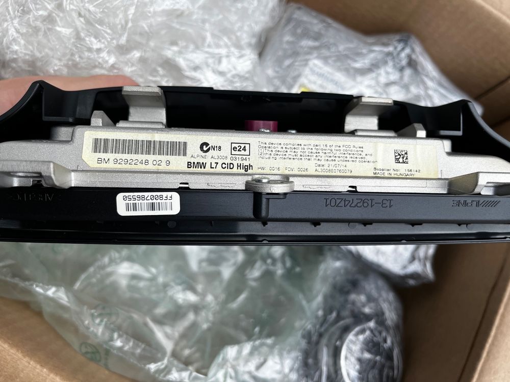 Original BMW Instrumentenkombination mit CID Display | Kaufen auf Ricardo