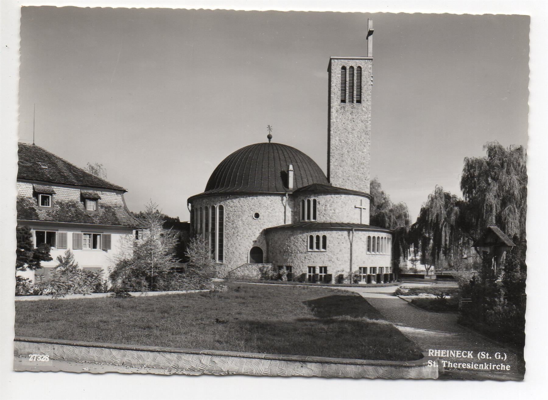 Cartoline postali: RHEINECK St. Theresienkirche – Nuovo (secondo la descrizione) da Jona venduto da philajona