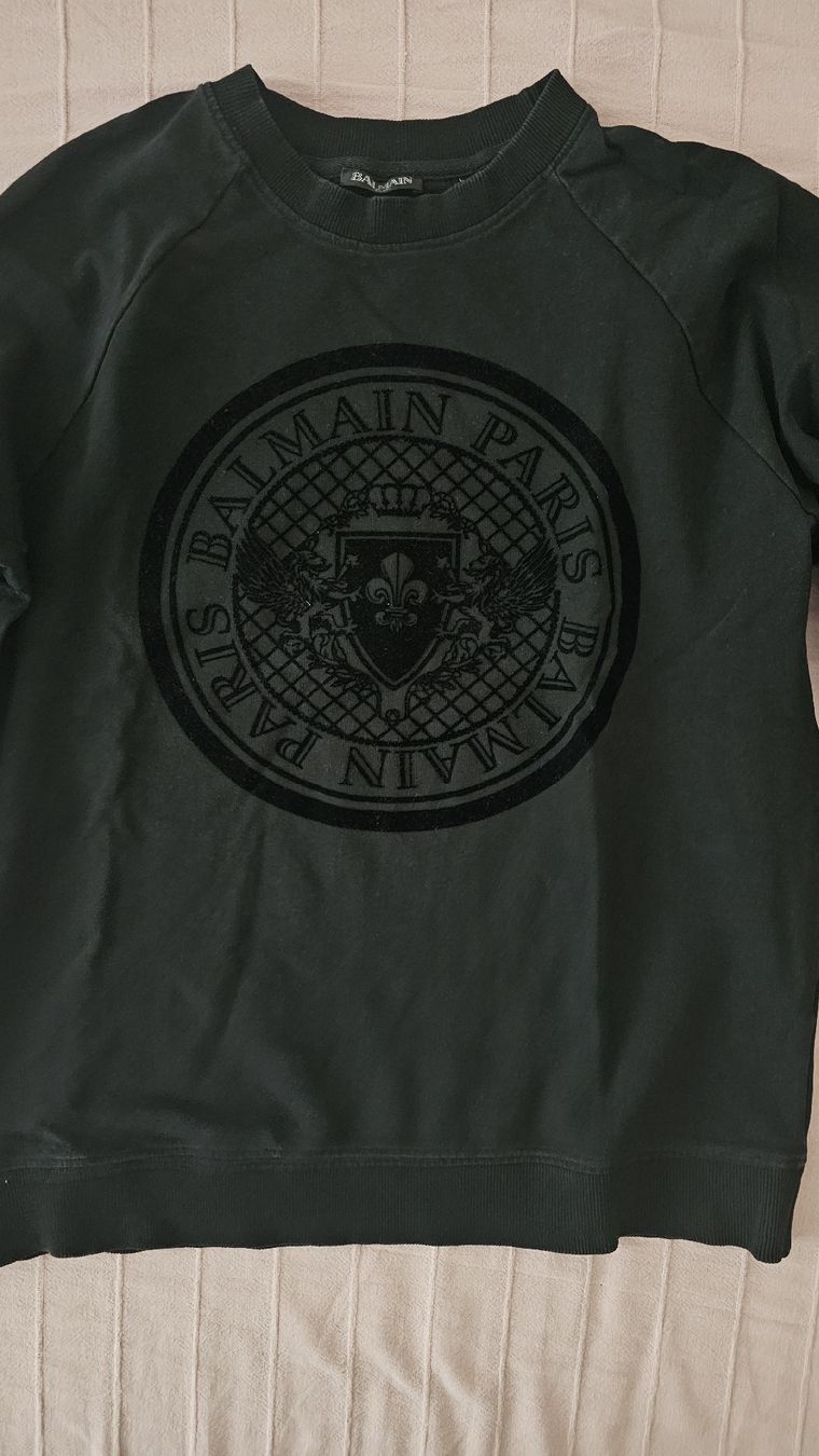 Balmain Maglioni & Felpe: Balmain Paris Sweatshirt, Grösse L, Schwarz – Usato da Steinmaur venduto da Kiki_m240 1