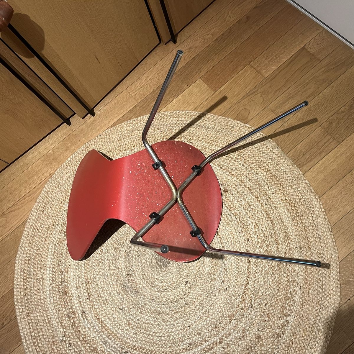 Sedie: Design-Stuhl rot Schreibtischstuhl – Usato da Cham venduto da n.winkler2209 3