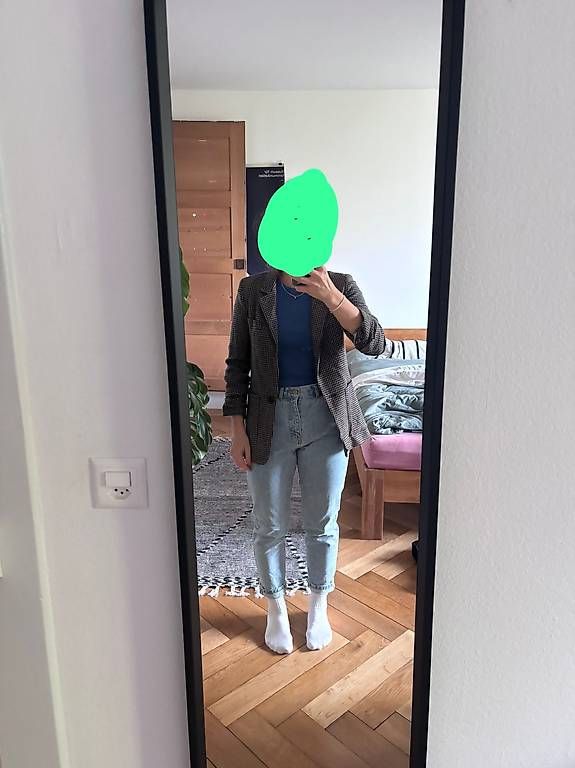 Zara Giacche: Schmal geschnittener Blazer in Grösse S – Usato da Bern venduto da viddra 2