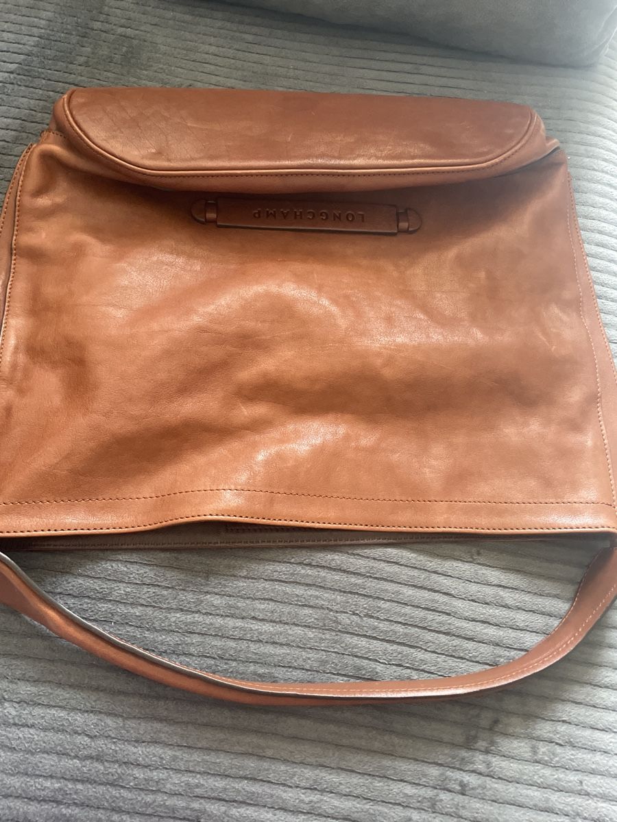 Longchamp Borse: Sac en cuir marron Longchamp – Usato da Montreux venduto da Pipo7878 6