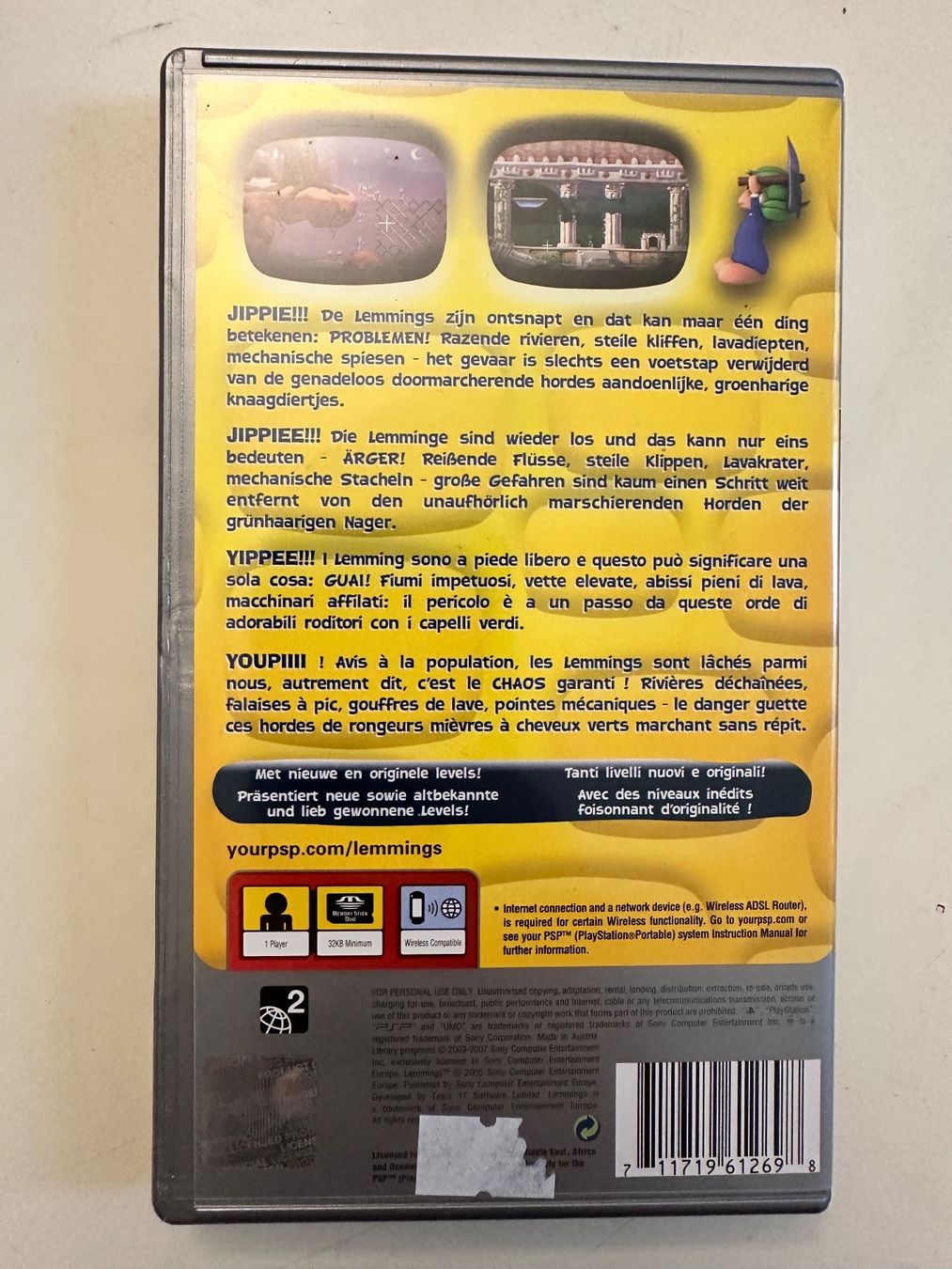 Giochi: PlayStation PSP Game - LEMMINGS – Usato da Münsingen venduto da Ganjam 2